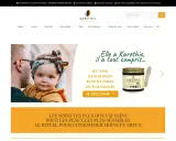 Un père tient son bébé, un exemple d'émollient Karethic est présenté. Soins doux pour peaux sensibles.